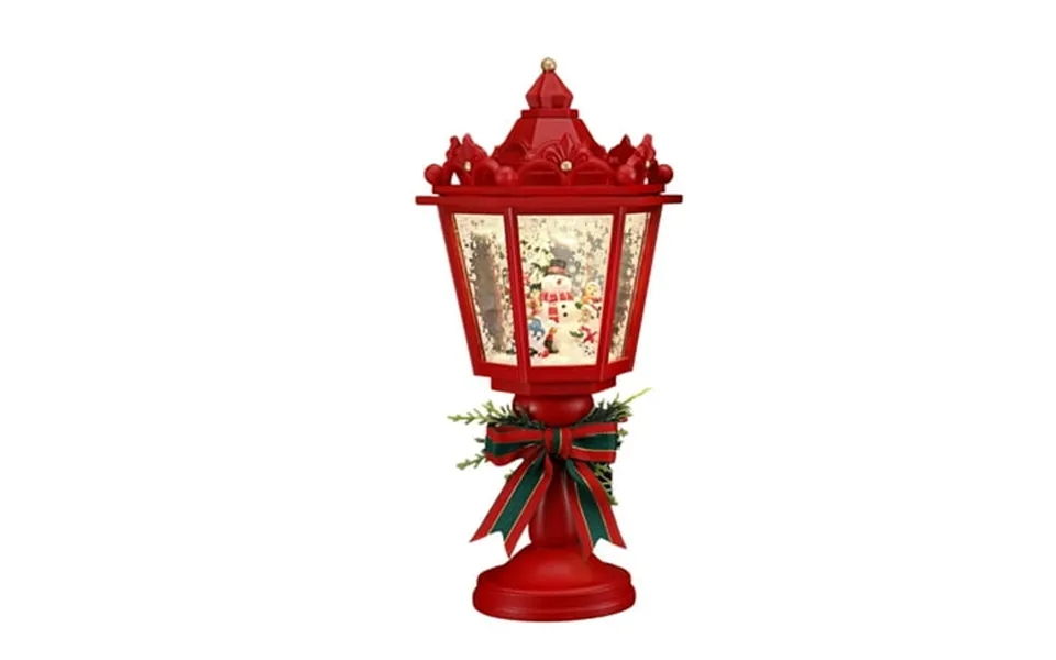 Icy Giftware Led Lighted Musical Snowman Street Lamp Christmas Decoration - 12