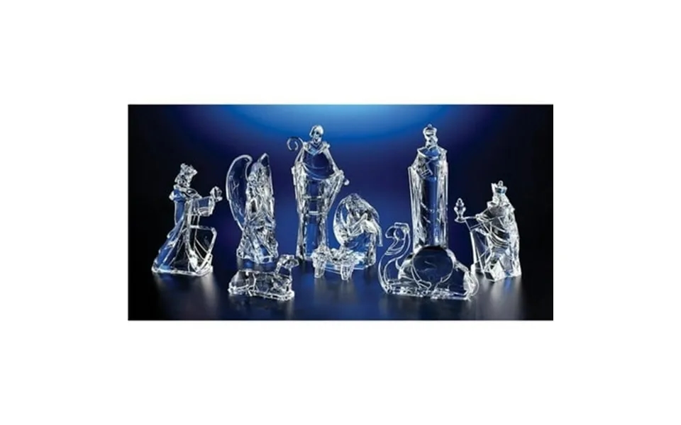 Icy Giftware Straight-cut Christmas Nativity Figurine Set - 8