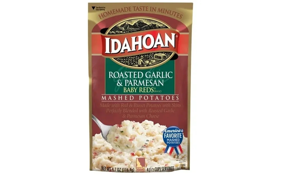 Idahoan Loaded Baked Mashed Potatoes 4 Oz. Pack Of 14