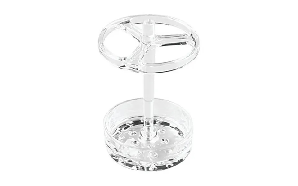 Idesign Eva Line Clear Acrylic Toothbrush Holder