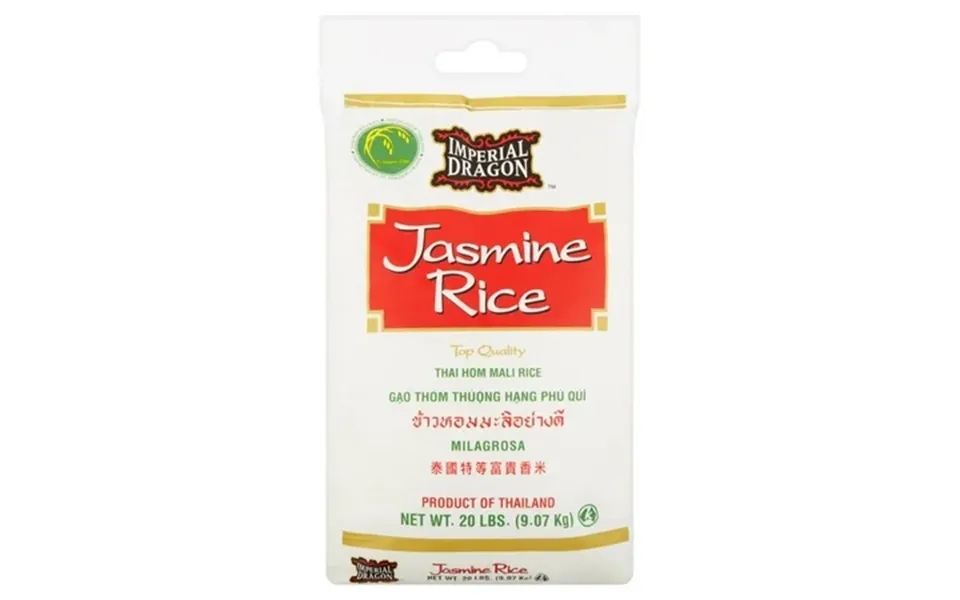 Imperial Dragon Jasmine Rice 20 Lbs Non-gmo
