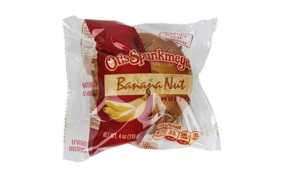 Individually Wrapped Banana Nut Muffins By Otis Spunkmeyer 4 Ounce Pack Of 12