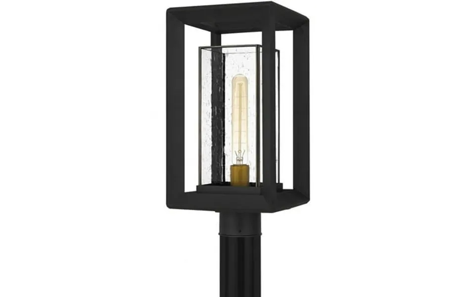 Inf9009ek-quoizel Lighting-infinger - 1 Light Outdoor Post Lantern Made With Coastal Armour