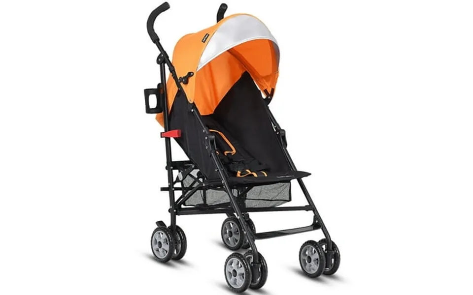 Infans Folding Lightweight Baby Toddler Umbrella Travel Stroller W Storage Basket