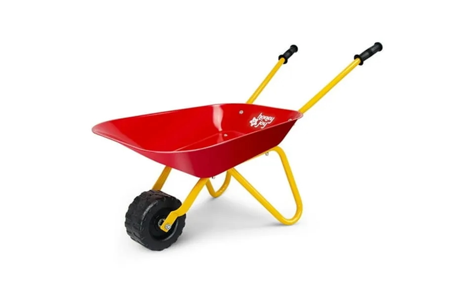 Infans Kids Metal Wheelbarrow Children S Size Outdoor Garden Backyard Play Toy Red