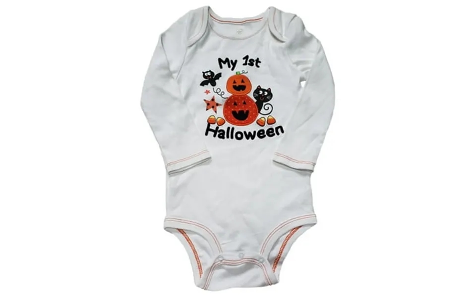 Infant Baby Girls My First Halloween Long Sleeve Cotton Romper Bodysuit 18 Month