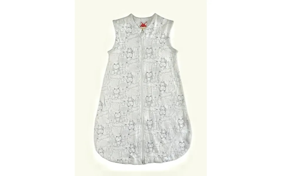 Infant Baby Premium Sleeveless Sleeping Bag And Wearable Blanket Little Bear Fox Squirrel - Blue 6-18 Months