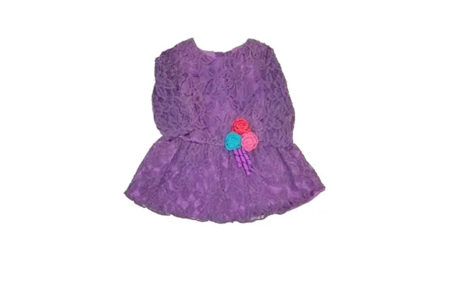 Infant Toddler Girls Purple Lace Christmas Holiday Party Easter Dress 4t product image