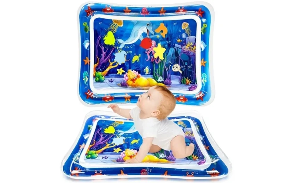 Inflatable Tummy Time Mat Premium Baby Water Play Mat For Infants And Toddlers Baby Toys For 3 To 24 Months Fun Activity