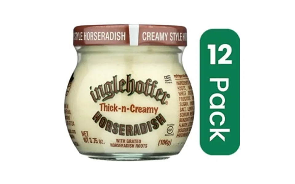 Inglehoffer Horseradish Cream 3.75 Oz Pack Of 12