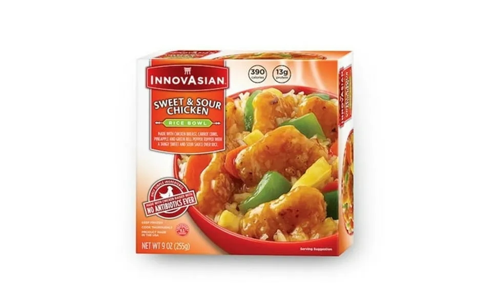 Innovasian Cuisine Sweet And Sour Chicken Bowl 9 Ounce -- 8 Per Case