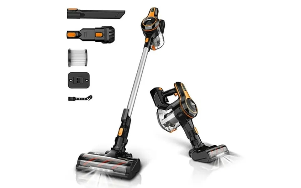 Inse Cordless Vacuum Cleaner 25kpa Powerful Stick Vacuum 6-in-1 Rechargeable Vacuum With 2500mah Battery Up To 45mins Ru