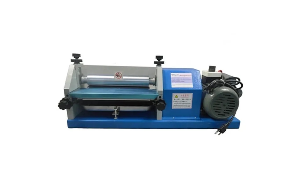 Intbuying 10.6inch Electric Glue Coating Machine Automatic White Emulsion Gluing Machine For Paper Leather Cardboard 110