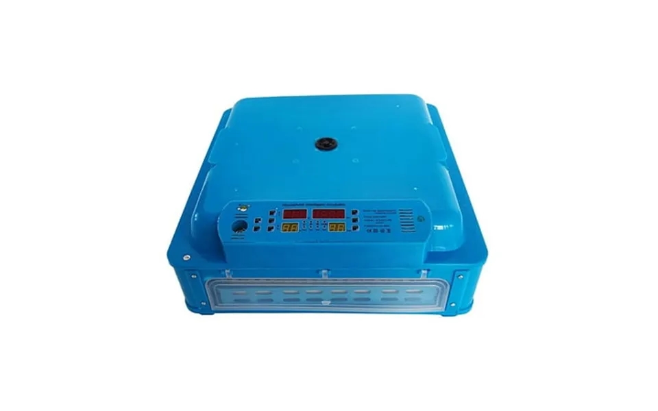 Intbuying 64 Eggs Digital Egg Incubator Poultry Bird Hatcher With Egg Turning Blue Pull-out