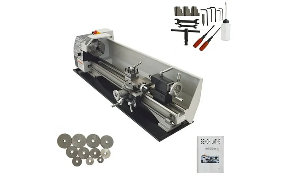 Intbuying 8.3*31.5inch Metal Lathe Precision Metal Bench Lathe Inch Thread 900w