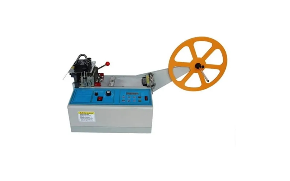 Intbuying Automatic Digital Belt Cutting Machine Cutter Hot And Cold Cut Slitter Tape Strap Fabric Leather Blue Panel 22