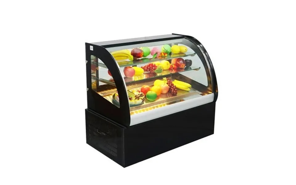 Intbuying Countertop Display Refrigerators Refrigerated Bakery Cake Showcase Cooling Display Case Commercial Bakery Cabi