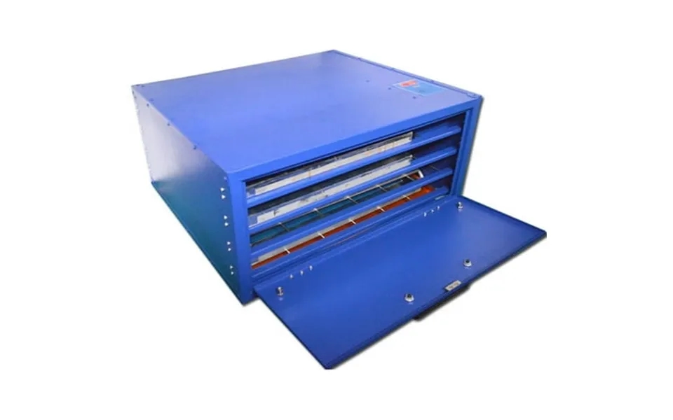 Intbuying Screen Drying Cabinet 4 Layers Screen Printing Equipment Temperature Control Plate Heating Drying Machine