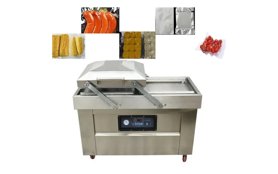 Intbuying Vacuum Sealer Two Chambers With Dual Chambers And Dual Sealing Bars Vacuum Packaging Machine Bag Sealer Food D