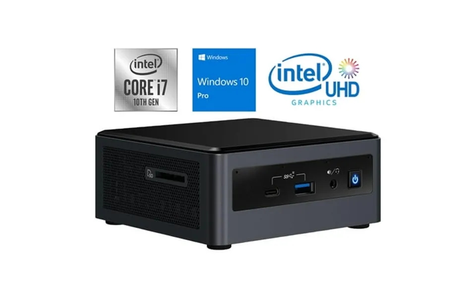 Intel Nuc10i7fnhn Mini Pc Intel Core I7-10710u Upto 4.7ghz 32gb Ram 2tb Ssd Hdmi Thunderbolt Card Reader Wi-fi Bluetooth