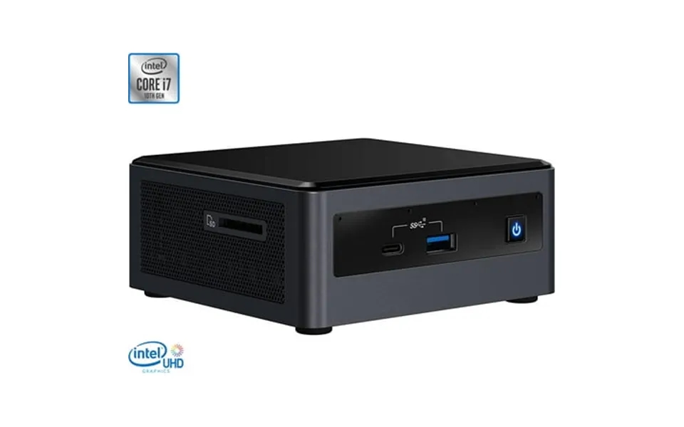 Intel Nuc10i7fnhn Mini Pc Intel Core I7-10710u Upto 4.7ghz 8gb Ram 128gb Nvme Ssd Hdmi Thunderbolt Card Reader Wi-fi Blu