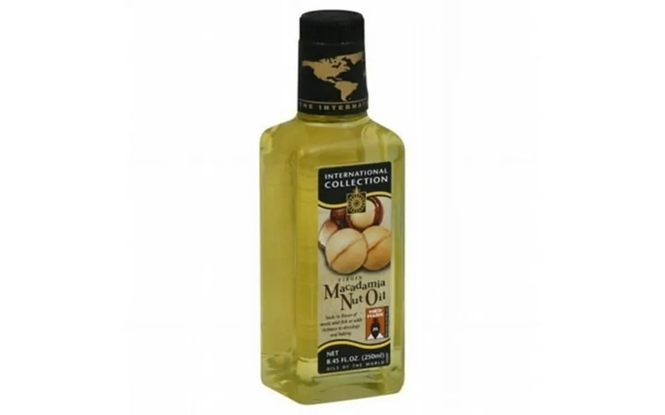 International Collection Virgin Macadamia Nut Oil 8.45 Fl Oz