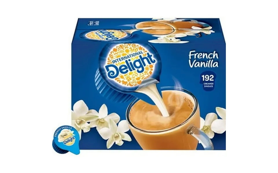 International Delight French Vanilla Liquid Creamer Singles - French Vanilla Flavor