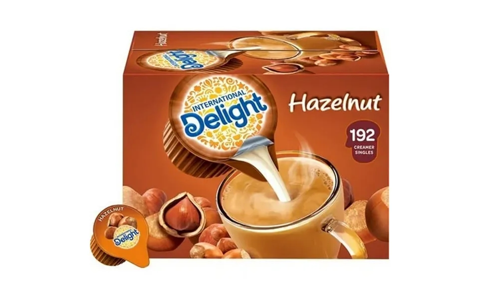 International Delight Hazelnut Liquid Creamer Singles - Hazelnut Flavor