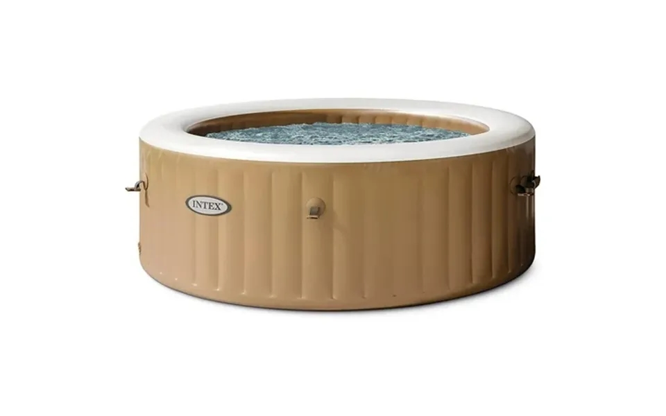Intex Purespa Sahara Tan Inflatable Hot Tub Set - 4 Person