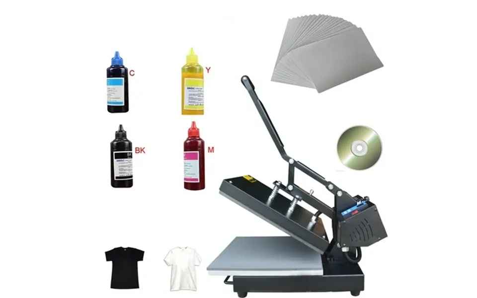 Intsupermai 15 *15 Flat Heat Press Machine Paper T-shirt Heat Transfer