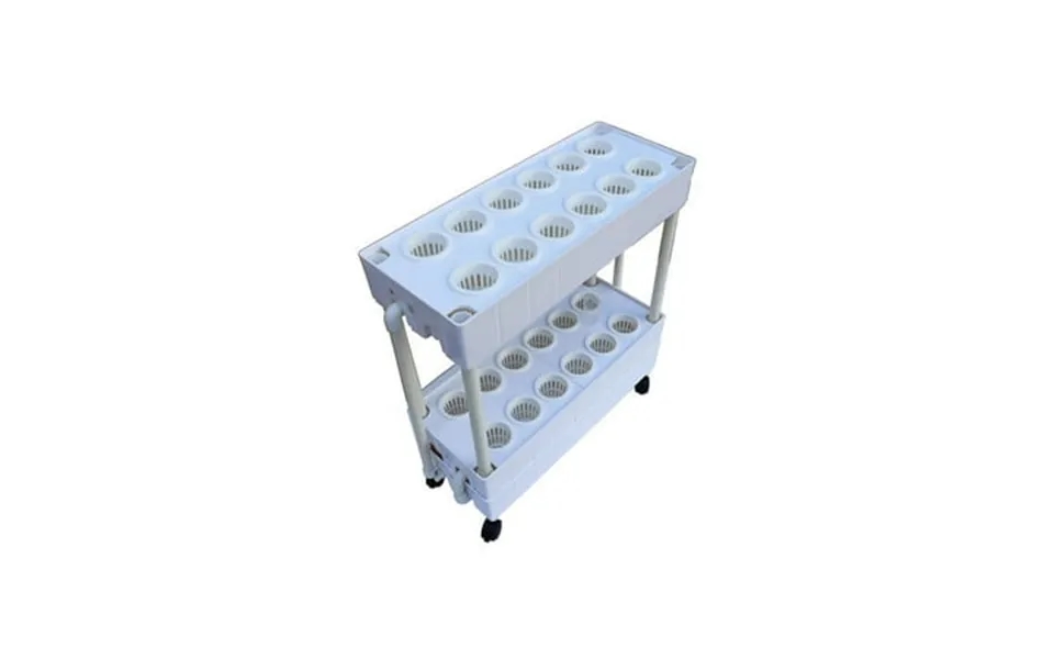 Intsupermai 24 Three-dimensional Square Hydroponic Cultivating Site Vegetables Plant System Grow Kit With Nest Basket Wa