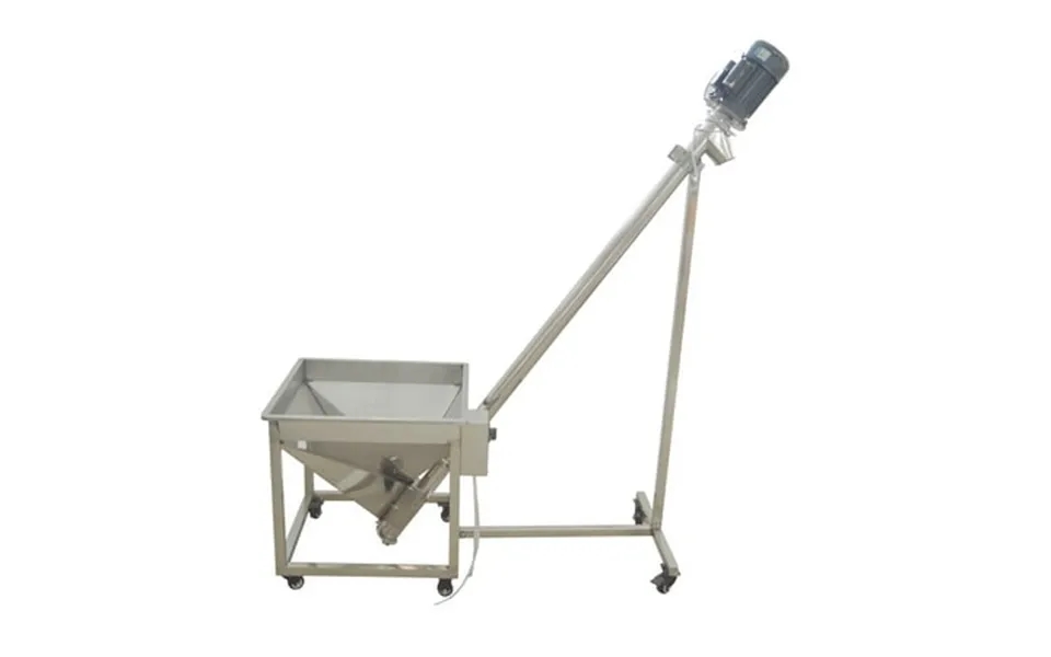 Intsupermai Automatic Spring Feeder Auger Conveyor Hopper 220v Two-phase
