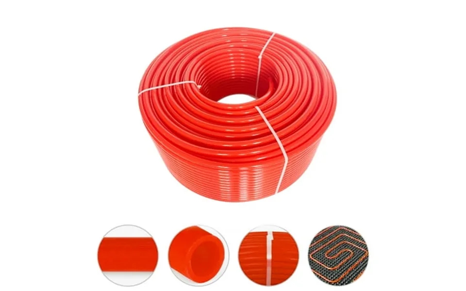 Intsupermai Pex Heater Water Tubing Red 3 4 X 1000 Evoh Oxygen Resistance Floor Heating Pipe Water Pipe