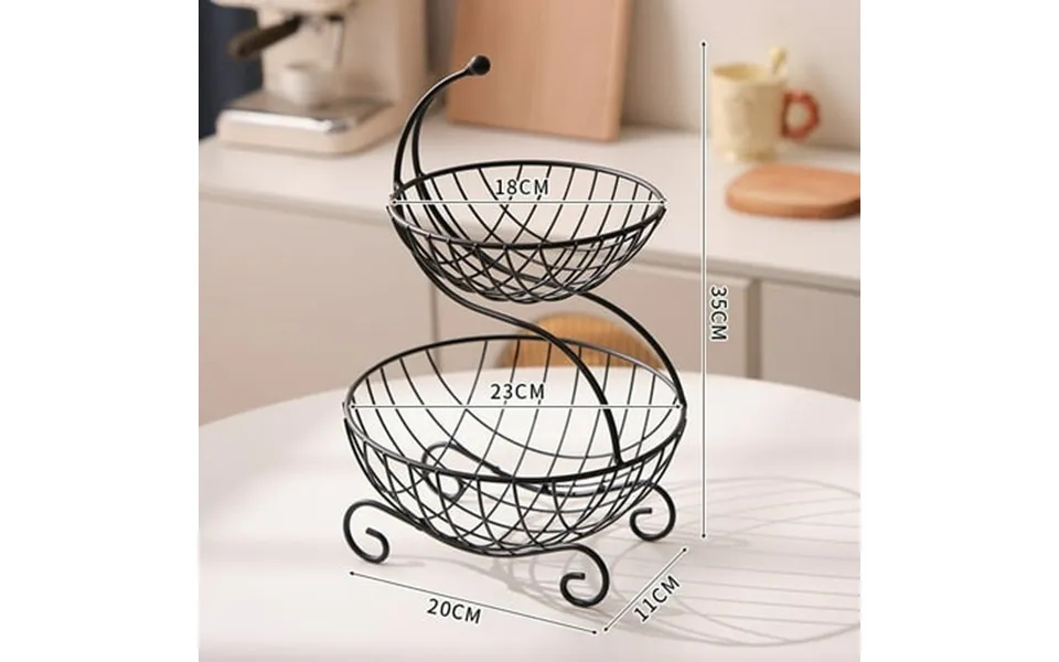 Iron Art Internet Celebrity Fruit Basket Nordic Style Living Room Coffee Table Fruit Plate Home Modern Style Creative Sn