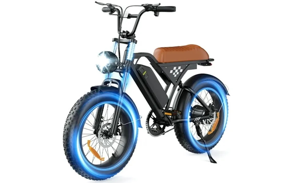 Isinwheel Pro E-bike For Adults 750w Motor With 36v 10.4 Battery 20*4 Fat Tire Commuting Off Road Mountain Ebike 20mph 6