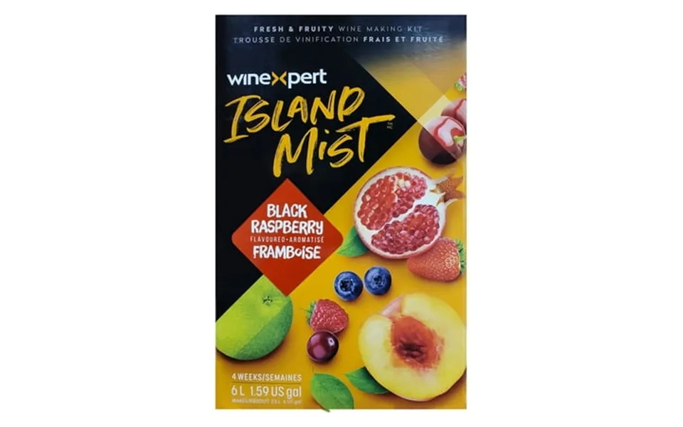 Island Mist Black Raspberry Wine Ingredient Kit