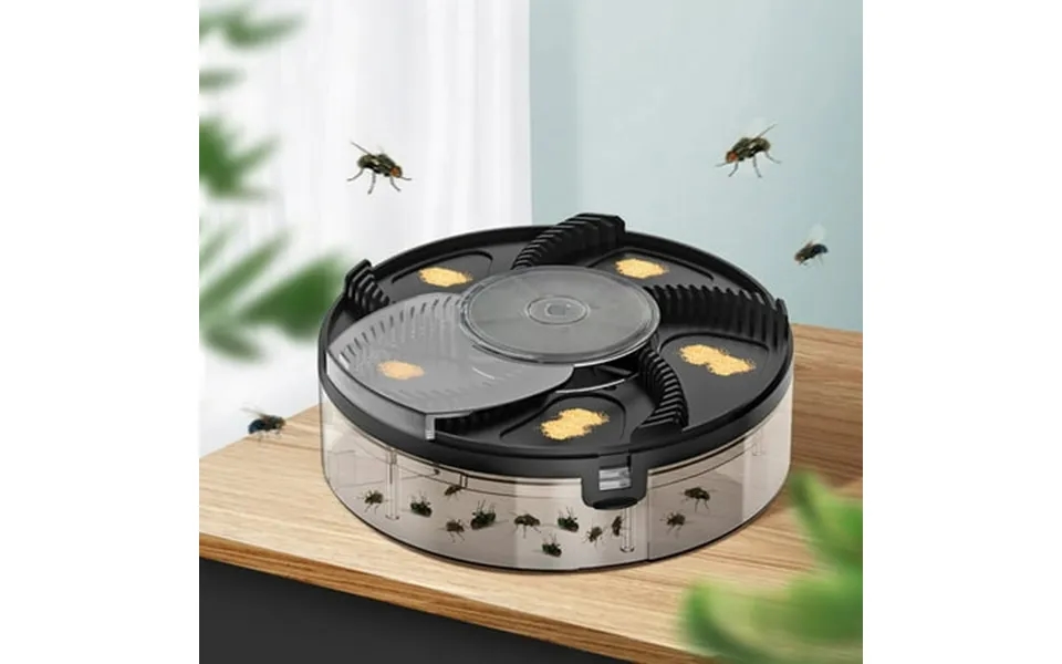 Iuyt6 Electric Housefly Pitfall Housefly Pitfall Flying Insect Pitfall Automatic Indoor Housefly Pitfall Housefly Contro