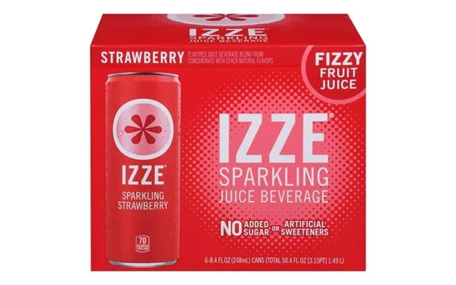 Izze - Can Sparkling Strawberry product image