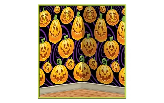Jack-o-lantern Backdrop 4 X 30 1 Pkg product image