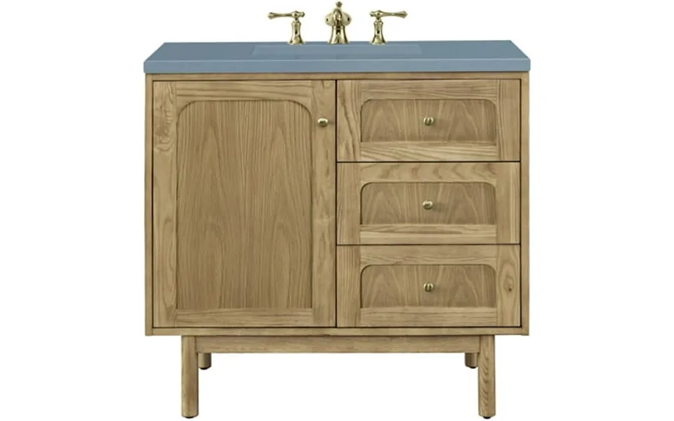 James Martin Vanities 388-v48-bn-gw Columbia 48 Single Basin Wood Vanity Set - White