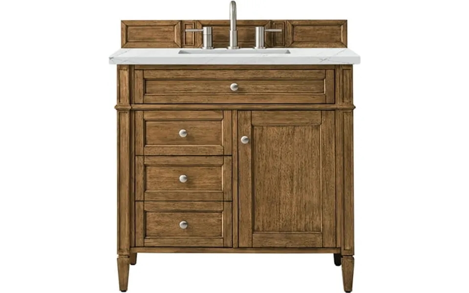 James Martin Vanities 650-v36-3enc Brittany 36 Single Basin Poplar Wood Vanity Set -