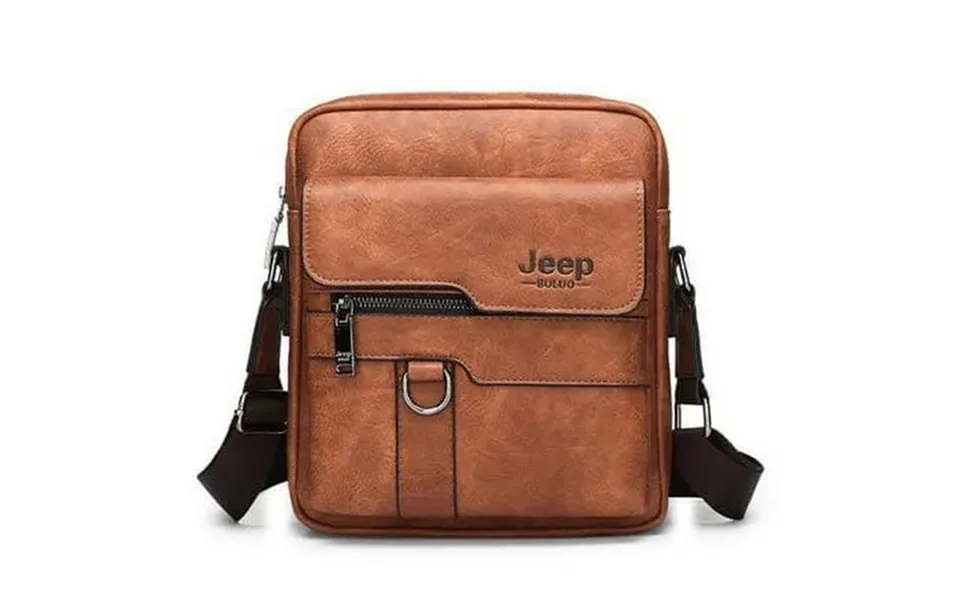 Jeep Buluo Man Leather Bag Shoulder Crossbody Bags For Men Cow Split Leather Male Ipad Business Messenger Bag Drop Shipp
