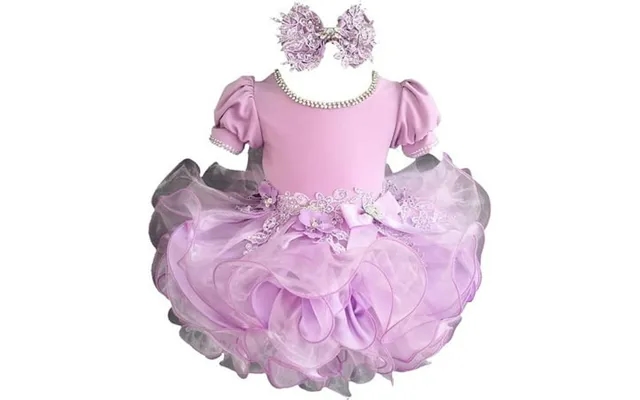 Jenniferwu G589lilac Infant Toddler Baby Newborn Little Girl S Pageant Party Birthday Dress As1 Age 6 Months 9 Months product image