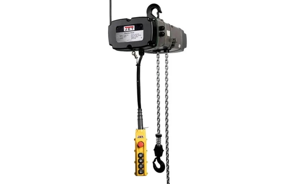 Jet 144010 460v 16.8 Amp Ts Series 2 Speed 3 Ton 10 Ft. Lift 3-phase Electric Chain Hoist