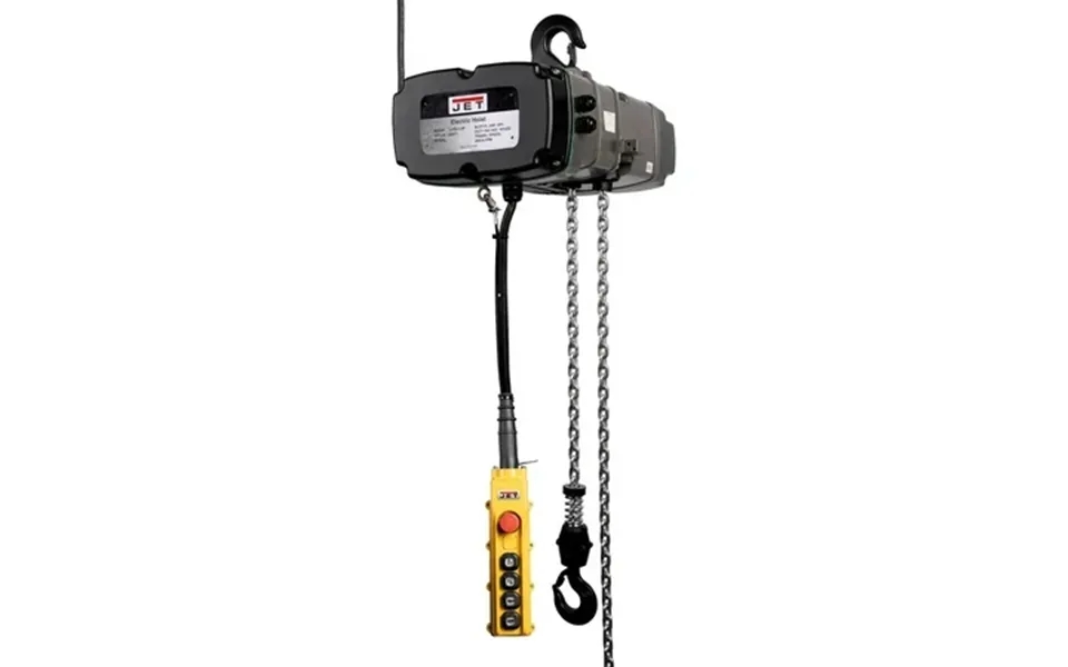 Jet 3 Ton Electric Chain Hoist 20 Ft. Lift