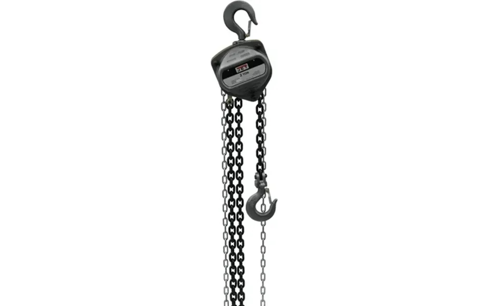 Jet S90-300-10 Contractor 3 Ton Hand Chain Hoist With 10 Foot Lift & 2 Hooks