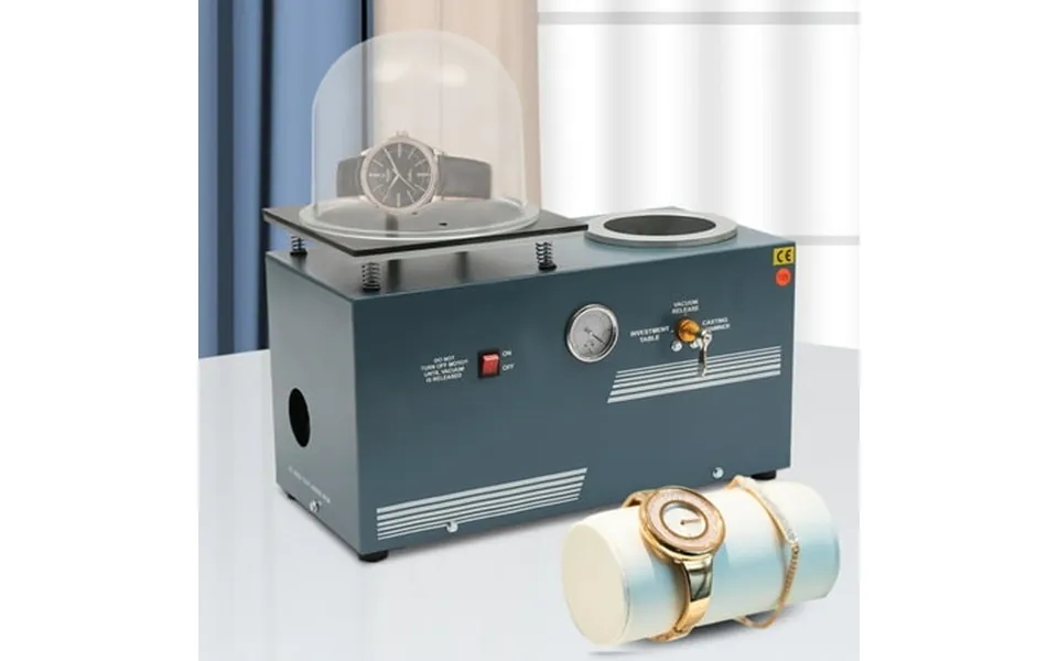 Jewelry Lost Wax Cast Combination Vacuum Investing Casting Investment Machine