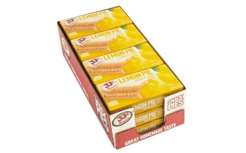 Jjs Bakery Lemon Pie Dessert - 48 Per Case.