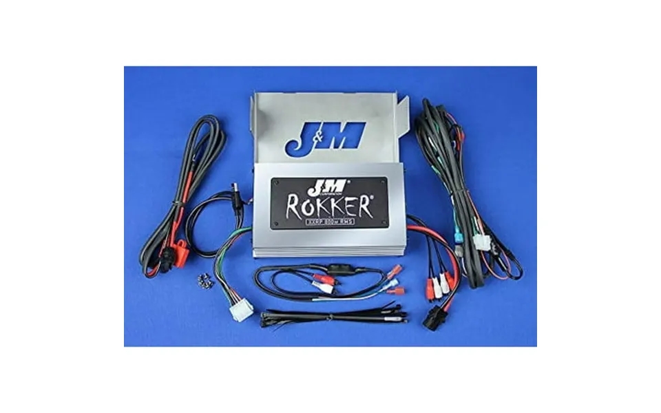 J&m Rokker 800w 4-channel Programmable Amp Kits