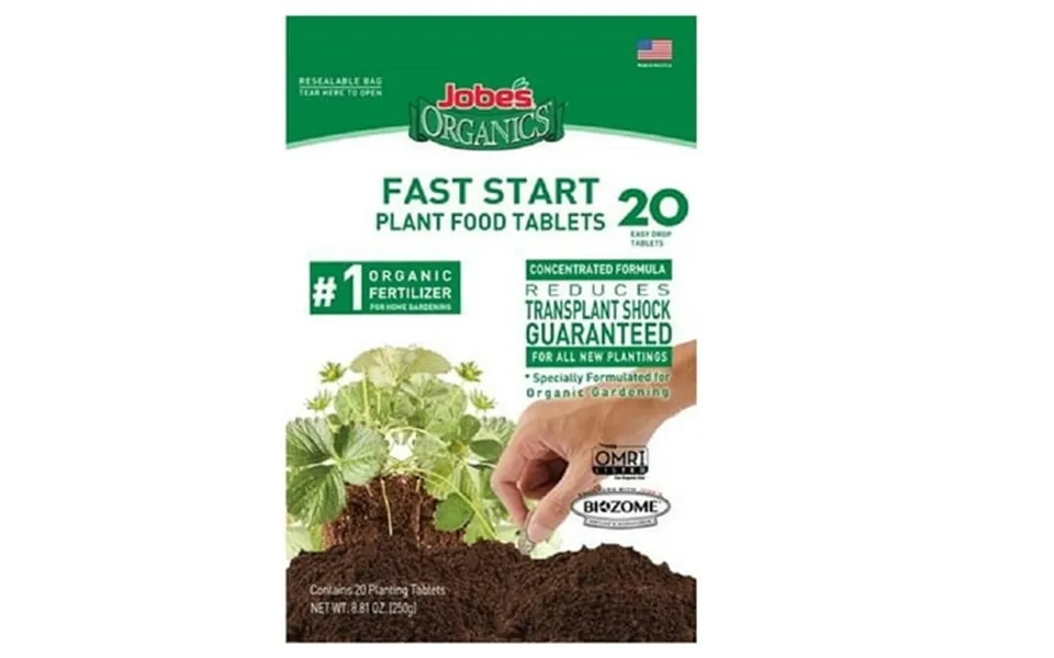 Jobe S Organic 07920 Organics Tablets Plant Food Each